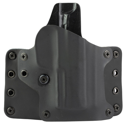 BlackPoint Tactical Leather Wing OWB Outside Waistband Holster - Fits Sig P365 X-Macro, Right Hand