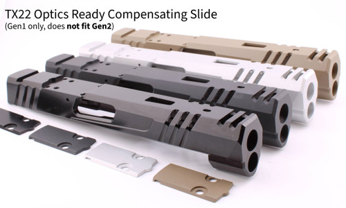 Compensated Optics Ready Slide for Standard Taurus TX22