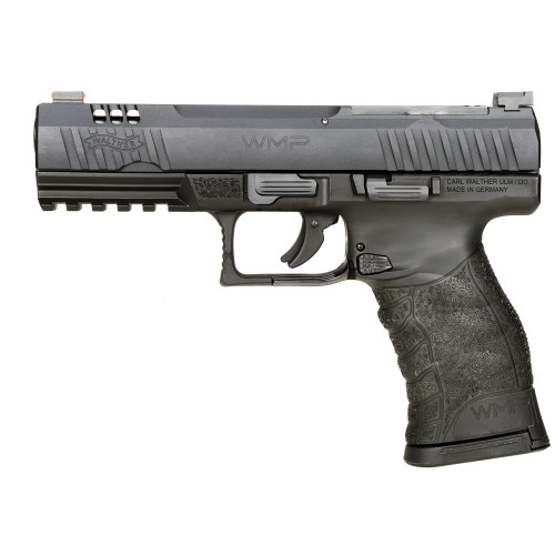 Walther Magnum Pistol (WMP) in 22 WMR - 4.5-inch Barrel, 15 Rounds, Black Polymer Finish