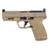 Smith & Wesson M&P M2.0 Compact 9mm Pistol with Optic Ready Flat Dark Earth Finish 13572
