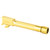 True Precision Springfield Hellcat Pro 9mm Threaded Barrel with Gold Titanium Nitride Finish - Part TP-SHCPB-XTG