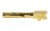 Zaffiri Precision Gold Match Grade Barrel for Glock 17 Gen 1-4 (Part ZP.17G5BG)