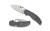 Spyderco Sage 5 Lightweight Maxamet Folding Knife – Gray, 3-inch Plain Edge
