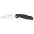 Spyderco Resilience Black G10 Plain Edge Folding Knife C142GP
