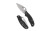 Spyderco Metropolitan Lightweight Folding Knife C213PBK with M398 Steel Blade and FRN Handle