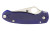 Spyderco Para 3 G-10 Dark Blue Folding Knife - CPM-S45V Steel, Compact and Versatile