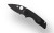 Spyderco Lil Native Lightweight Black Folding Knife with DLC Coating - Model C230PBBK