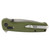 SOG Terminus XR G10 Folding Knife - Olive Drab Green, 2.95-inch D2 Steel Blade