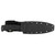 SOG Seal Pup Black Fixed Blade Knife with AUS 8 Steel and MOLLE Sheath