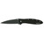 Kershaw Leek Folding Knife with Diamond-Like Carbon Coating, 3-inch Blade, Black (Part Number: 1660CKT)
