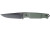 KA-BAR Knives Apex Fixed Blade Knife - 3.9 Inch D2 Steel with Green Handle and Plastic Sheath