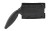 KA-BAR TDI Law Enforcement Fixed Blade Knife with MOLLE Sheath - 3.69 inches, Black