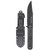 KA-BAR Knives EK50 Short Clip Point Fixed Blade Knife with MOLLE Sheath