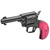 Heritage Rough Rider .22 LR / .22 WMR Revolver - 3.5" Bird's Head, 6 Round, Black, Pink Pearl Grips