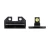 Night Fision Perfect Dot Night Sight Set - Co-Witness Height, Springfield Hellcat/Hellcat Pro/XDS, Orange Front