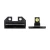 Night Fision Perfect Dot Night Sight Set - Co-Witness Height, Springfield Hellcat/Hellcat Pro/XDS, Yellow Front