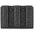 Safariland Model 775 Slimline Open Top Triple Magazine Pouch - Fits Glock 17, Black (775-83-48)