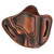 1791 Gunleather Revolver Outside Waistband Holster - Universal Fit, Vintage Brown, Right Hand - Size 1