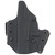 L.A.G. Tactical Outside Waistband Holster - Fits Glock 19, Black, Right Hand