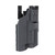BlackPoint Tactical Slick Duty Light Holster with Ejection Port Lock Outside Waistband Holster - Fits Glock 19/45 with Light, Right Hand