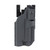 BlackPoint Tactical Slick Duty Light Holster with Ejection Port Lock Outside Waistband Holster - Fits Glock 17 with Light, Right Hand