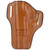 Bianchi Model #57 Remedy Open Top Leather Outside Waistband Holster - Fits Government 1911, Tan, Right Hand