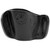 Bulldog Cases Molded Leather Hip Outside Waistband Holster - Fits Medium Frame Automatic, Black, Right Hand