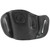 Bulldog Cases Molded Leather Hip Outside Waistband Holster - Fits Large Auto, Black, Right Hand