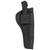 Bulldog Cases Fusion Belt Outside Waistband Holster - Fits Colt Anaconda, Eaa Windicator, Black, Ambidextrous