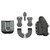 Alien Gear Holsters Photon Outside Waistband Holster - Fits Sig P365XL with Light, Black