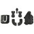 Alien Gear Holsters Photon Outside Waistband Holster - Fits Sig P365 with Light, Black