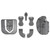 Alien Gear Holsters Photon Outside Waistband Holster - Fits Sig P320 Compact, Black, Ambidextrous