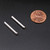 S&W Shield Plus Frame Roll Pins - Stainless Steel, 2-Pack