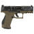 Walther PDP Compact 9mm Handgun with 15-Round Capacity and Adjustable Sights