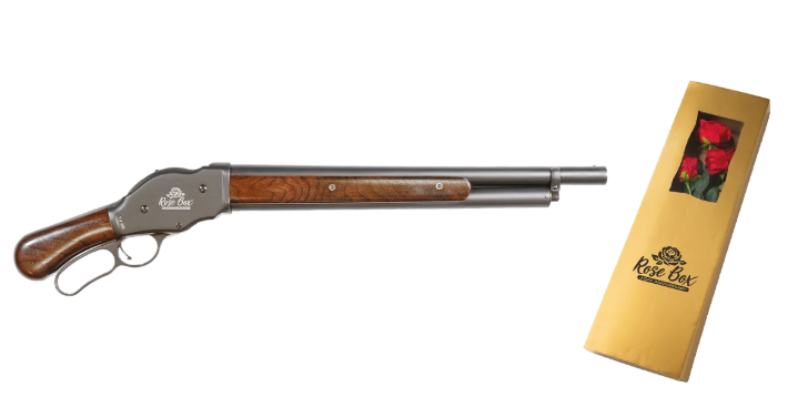 ロバ Chiappa 1887 Rose Box Lever-Action Shotgun 12 Gauge 18.5