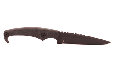 Stroup Knives MK2 Fixed Blade Knife with Black G10 Handle and