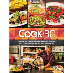 Cook:30 makes a beautiful gift or is simply an easy way to begin learning how to cook plant-based, whole food meals that are healthy and delicious from start to finish in 30 minutes! Cook:30 makes a beautiful gift or is simply an easy way to begin learning how to cook plant-based, whole food meals that are healthy and delicious from start to finish in 30 minutes!
