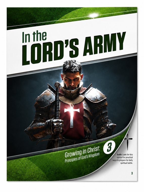Growing in Christ - In the Lord's Army Study Guide 3