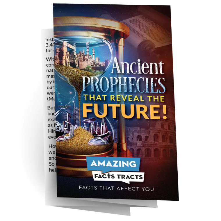 100 Sharing Tracts packed with exciting Bible Prophecies