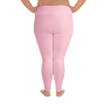 CurveFlow Plus High-Waist Leggings - Primrose Pink