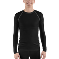 Black Men's Rash Guard