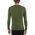 Deep Lichen Green Men's Rash Guard
