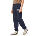 Anuri Classic Heavyweight Sweatpants in Navy with Embroidered Lion Head – durable and stylish everyday joggers