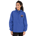 Anuri Momentum packable windbreaker with embroidered logo and drawstring hood