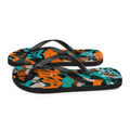 Anuri Graffiti Flip-Flops – lightweight beachwear sandals with rubber soles
