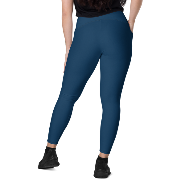 EcoFlex High-Waist Recycled Leggings with Pockets Crown Blue