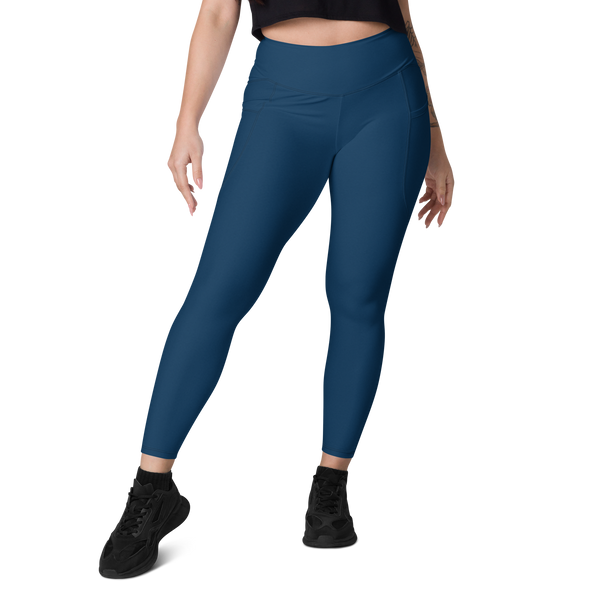 EcoFlex High-Waist Recycled Leggings with Pockets Crown Blue