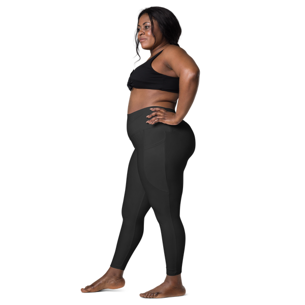 The high-rise waistband offers comfortable coverage and a secure feel through workouts, stretching, and daily movement.
