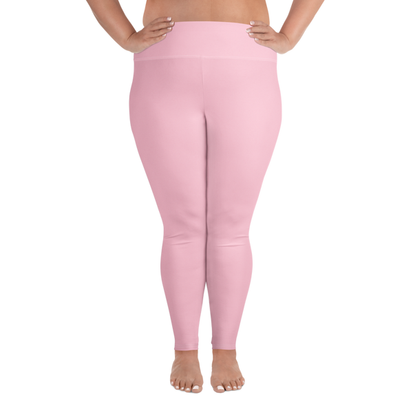 CurveFlow Plus High-Waist Leggings - Primrose Pink