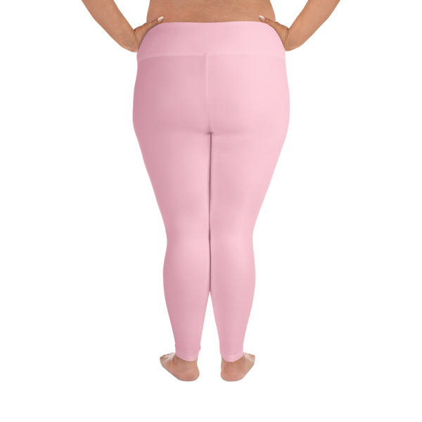CurveFlow Plus High-Waist Leggings - Primrose Pink